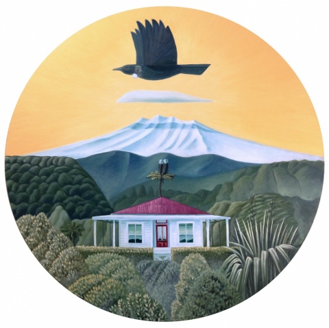 Tui At Railway Road, Ohakune