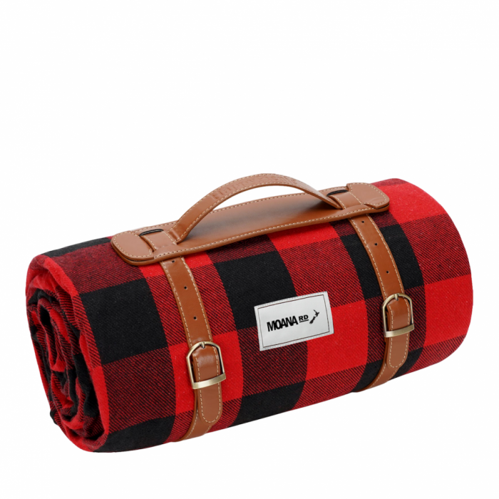 Red Tartan Picnic Blanket