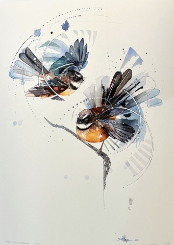 Piwakawaka Double Flutter